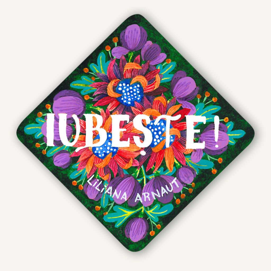 Suport pentru pahar "Iubește" - imagine 1