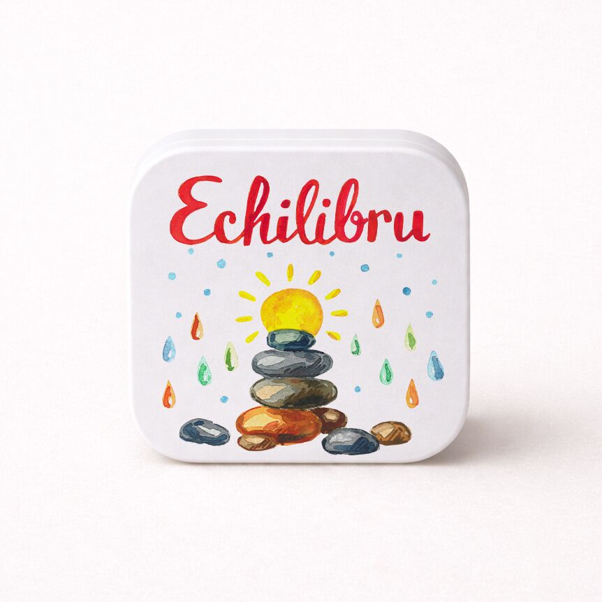 Lumânare naturală, parfum floral "Echilibru" - imagine 1